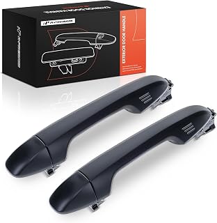 A-Premium Outside Exterior Door Handles - Rear Driver and Passenger Side
