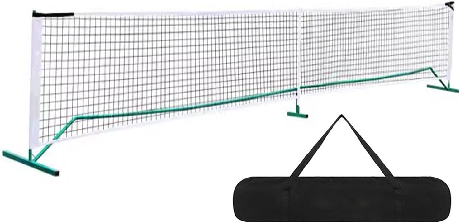 Portable Pickleball Net with Stand, Stabilize Tennis Pickleball Nets Set with Storage Bag, for Indoor Outdoor Sport