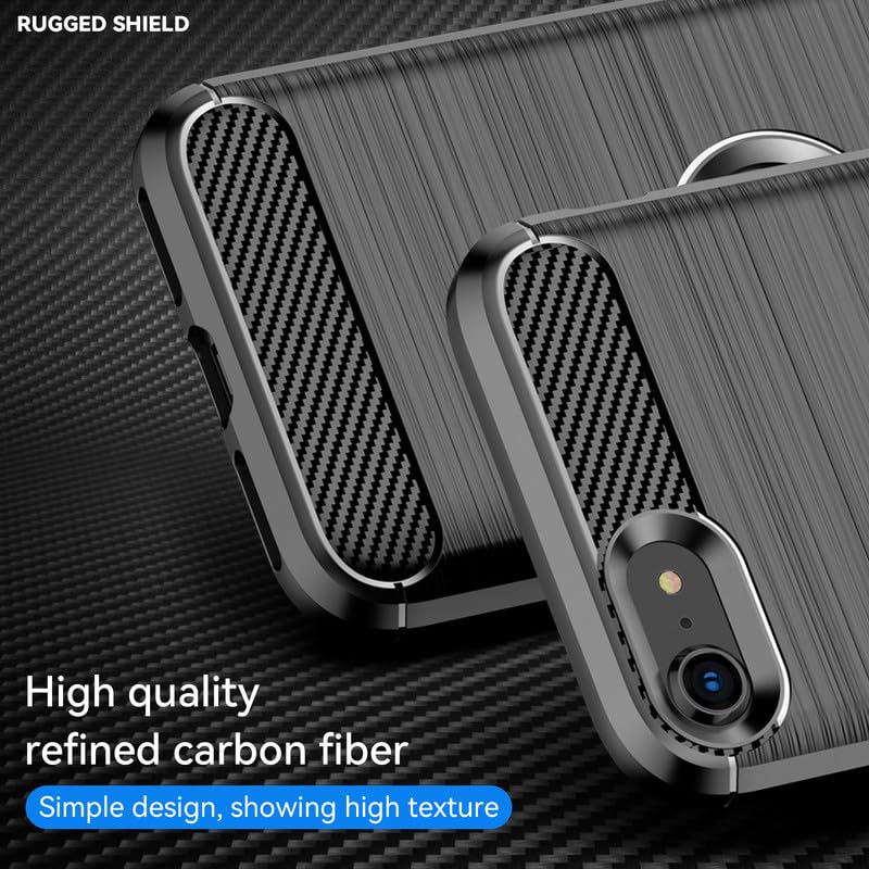 Image of Basic Case for iPhone SE 2020 (Carbon Fibre Black)
