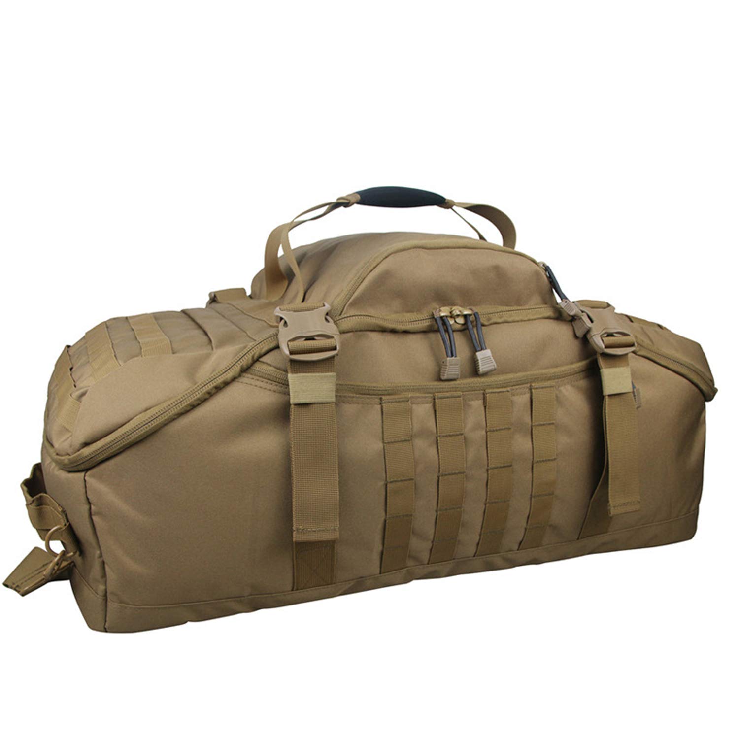 Photo 1 of **DAMAGED ZIPPER**
Greencity Travel Duffel Bag for Weekend Overnight Bag Waterproof Small Large for Men Women 25L 42L 68L Coyote 68L,(27x14x11)Inches Coyote