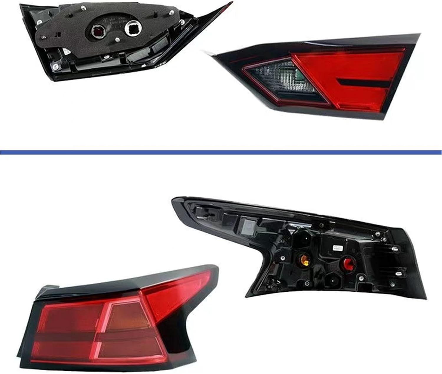 後部テールライトアセンブリ 2019-2021 【リリース】 用の日産用用のティアナリアテールライトリアヘッドライト逆転ライトテールライトランプシ