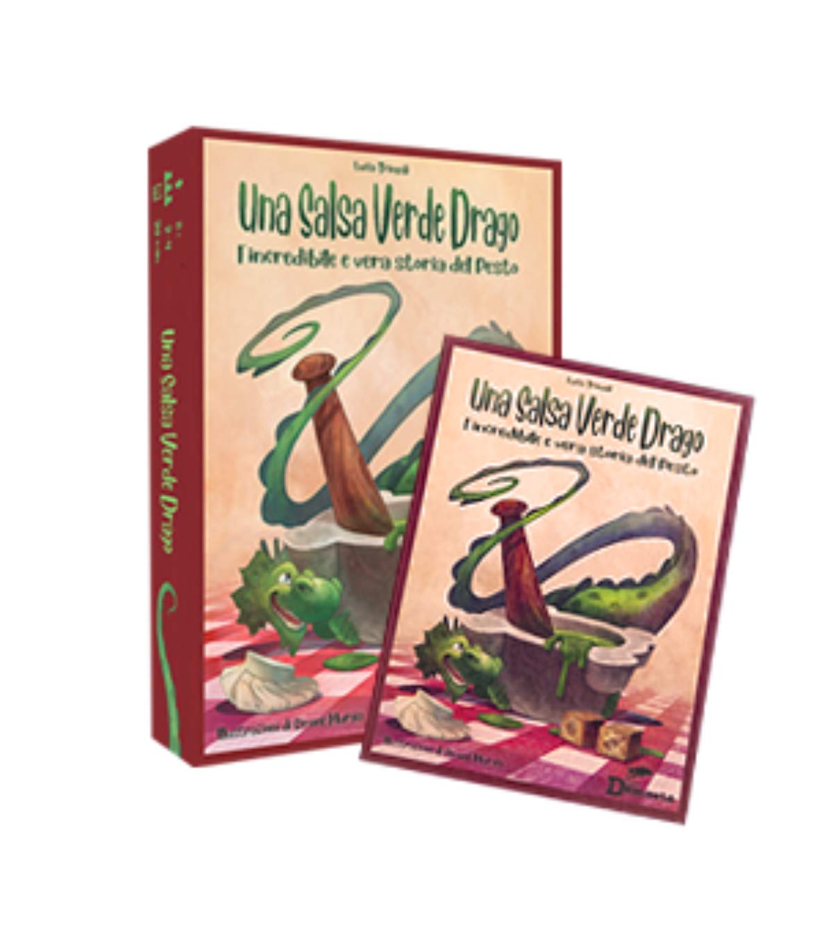 Una Salsa Verde Drago - Favola Illustrata Sull'origine Del Pesto Genovese, Libro Per Bambini Da 6 Anni, Ediz. A Colori