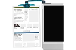 Innovative Monitor Mount Document Clip