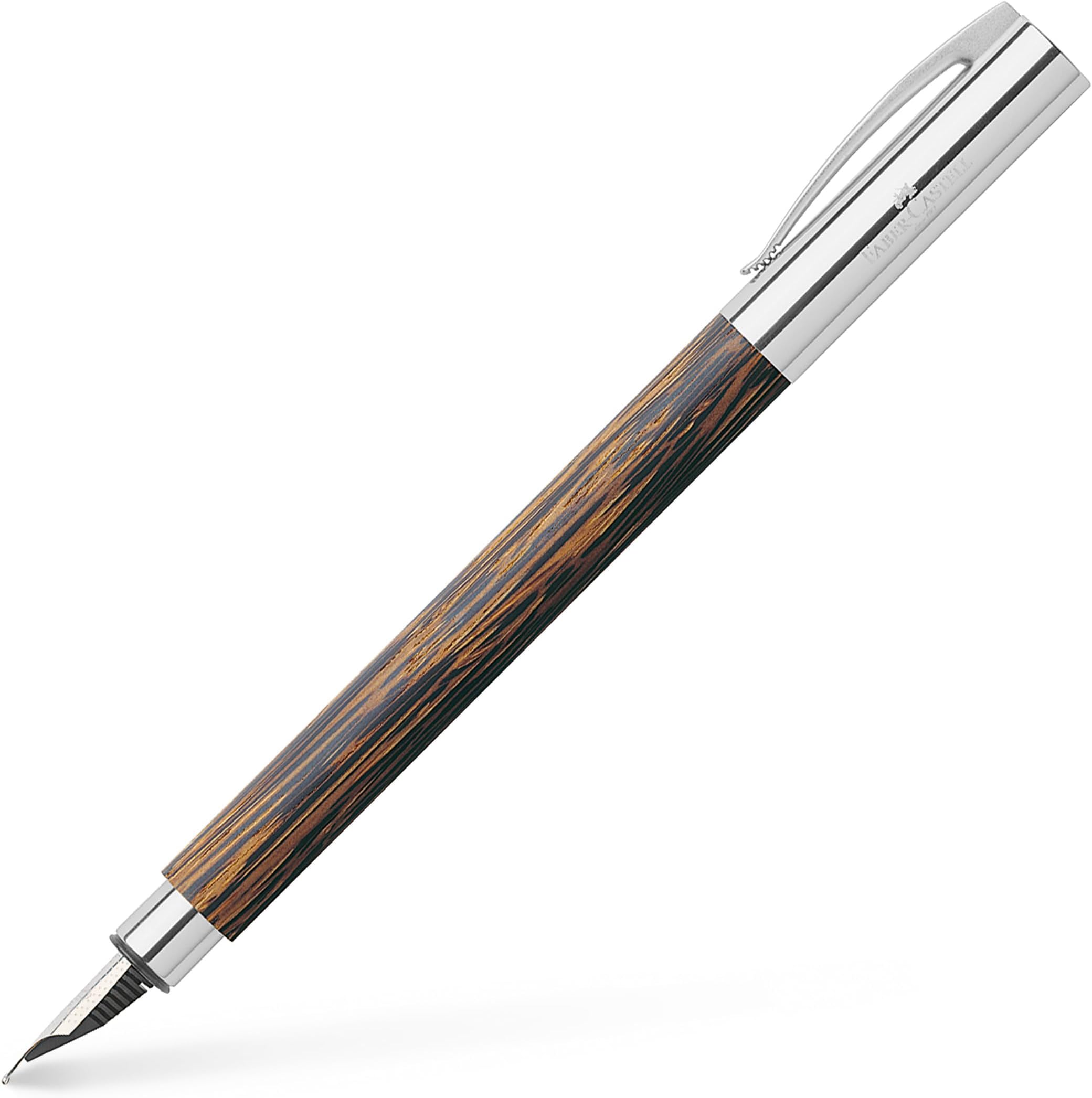 Faber Castell Ambition Pearwood Fountain Pen Caneta Esferográfica de Faber Castell Ambition Pearwood Fountain Pen Caneta Esferográfica de