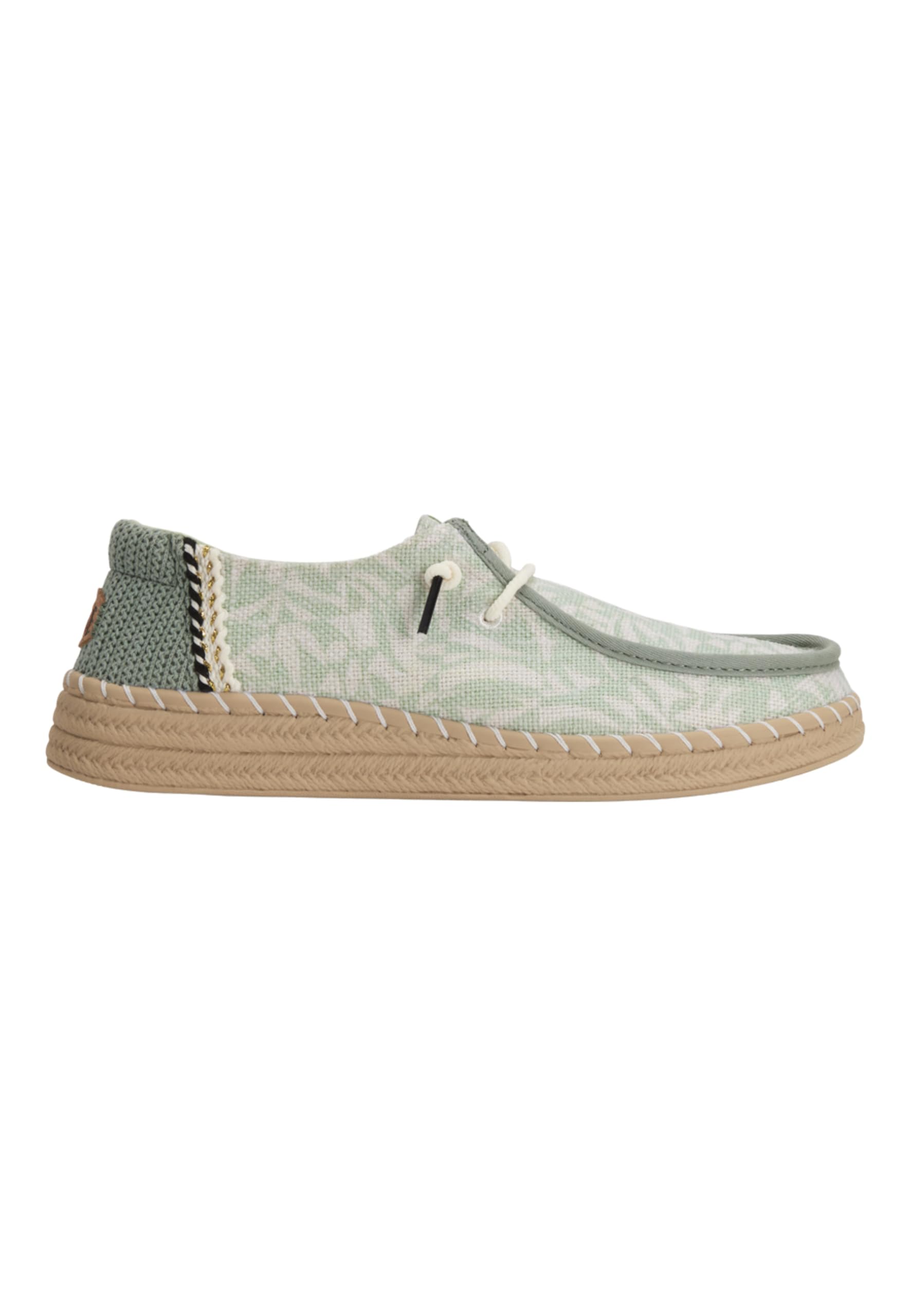 Hey Dude WENDY ESPADRILLE RETRO PALM ZAPATOS PLANOS Mujer