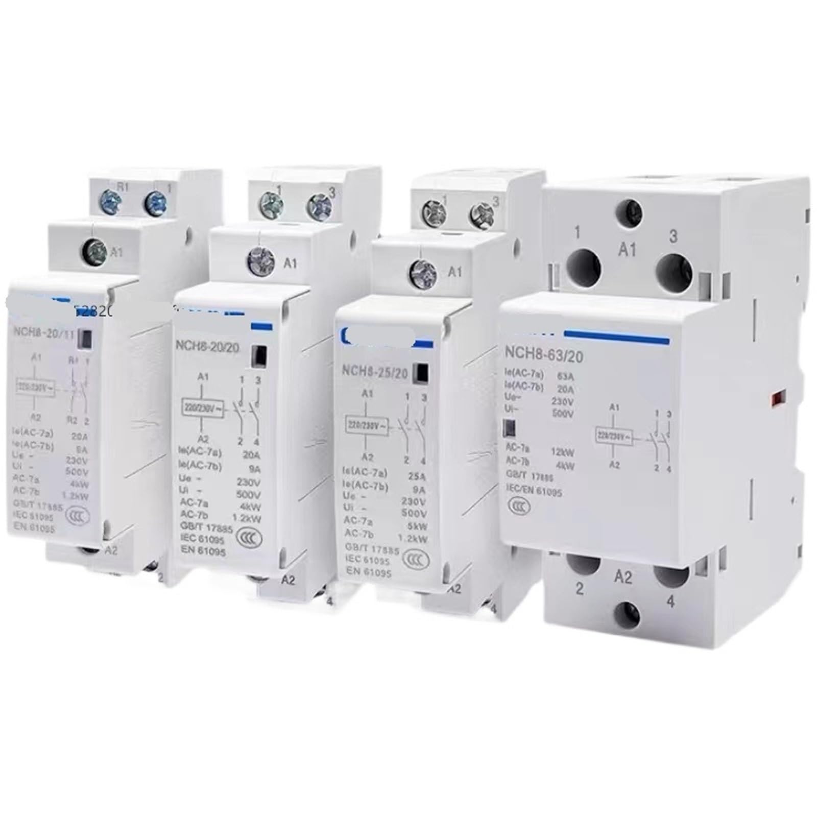 Mini contacteur NCH8 63A parfait pour programmer votre chauffe-eau