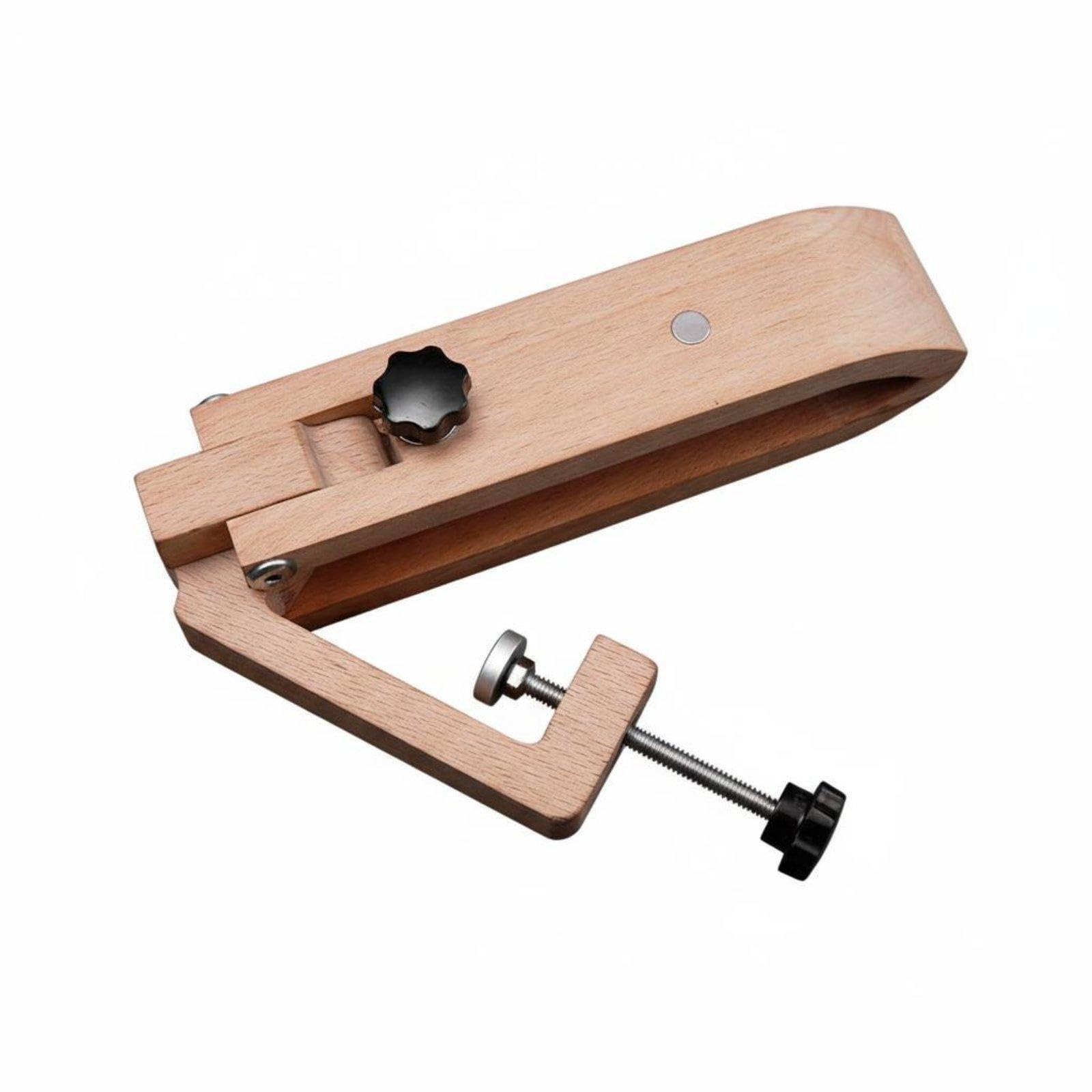 SNAPPSY Adjustable Leather Craft Clamp Beech Wood Desktop Stitching Stand Foldable Design Leather Stitching Clamp for DIY Enthusiasts, Workshop-image-37