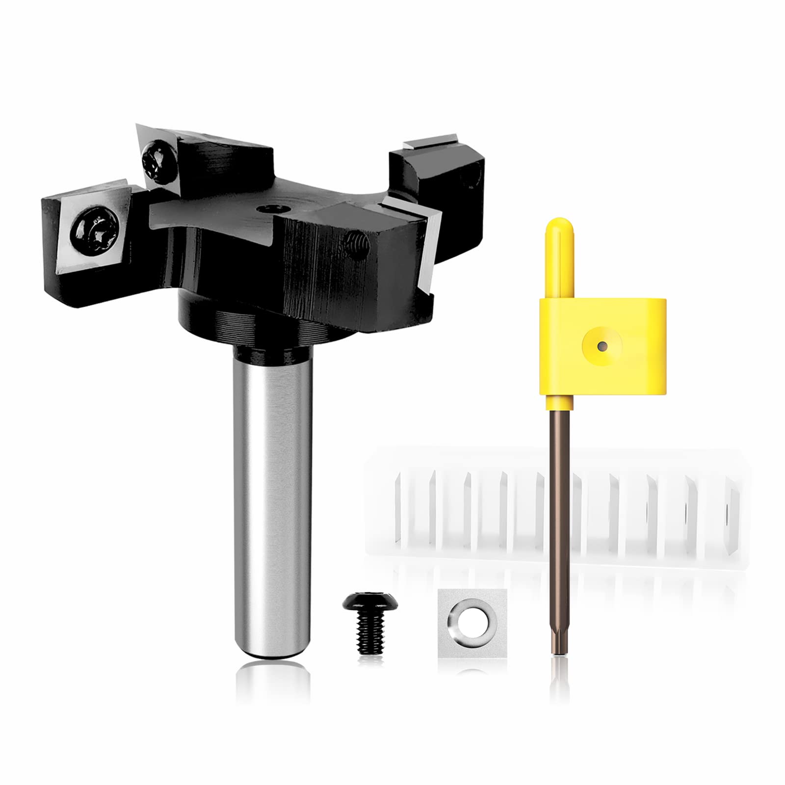 CNC Spoilboard Surfacing Router Bit 1/2Shank 76.2 Cutting Diameter