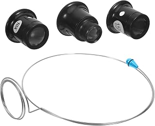 Professional Jewelry Loupe Magnifier 10x 15x 20x for Inspection