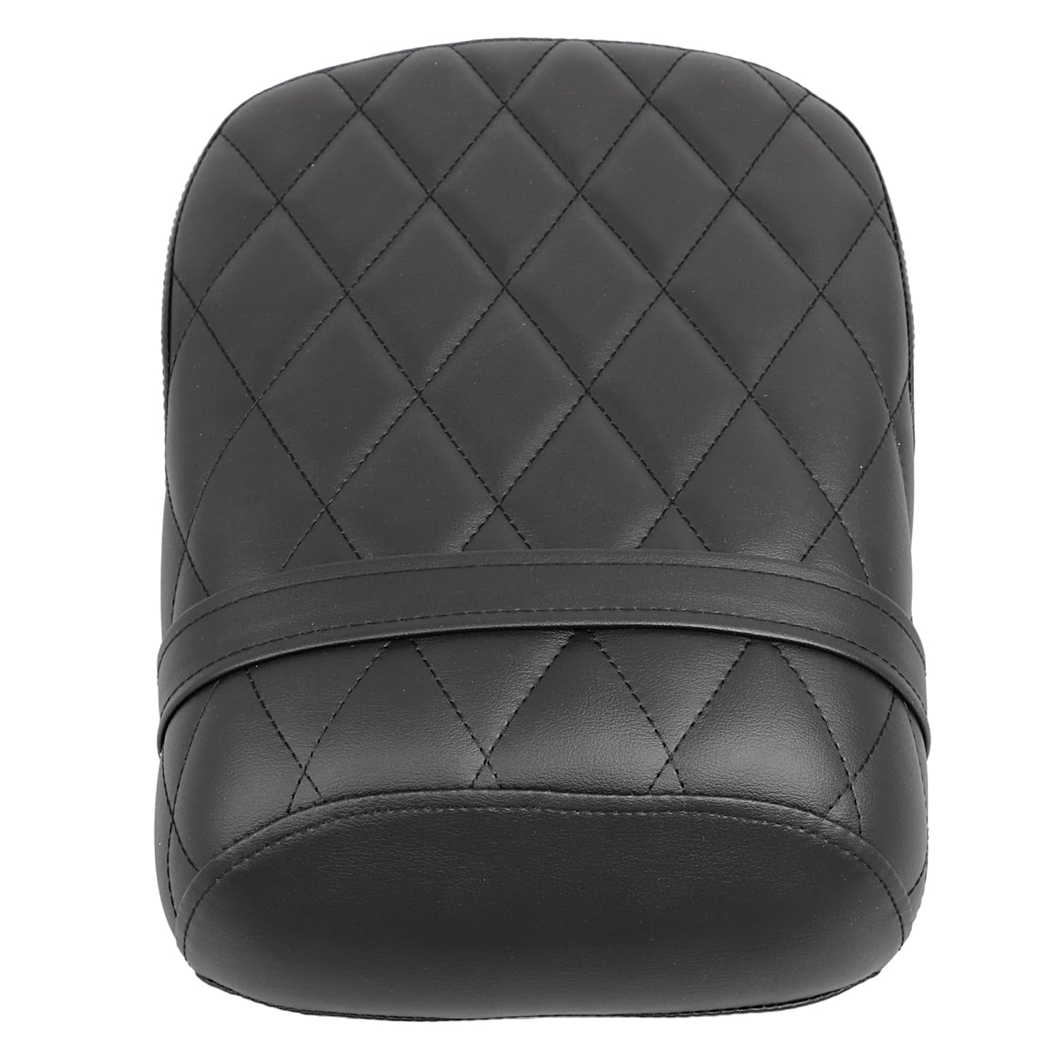 SHMTOOL Motorcycle Black Stitching Passenger Pad Seat Rear Seat Cushion for Suzuki Volusia VL800 2001-2004, Boulevard C50 2004-2013