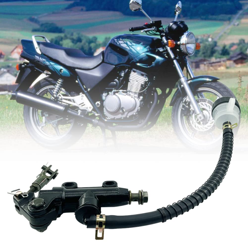 Trkimal Motorrad Hauptbremszylinder - Hinterrad Bremspumpe Für 50-125cc ATV, Dirtbike, TaoTao