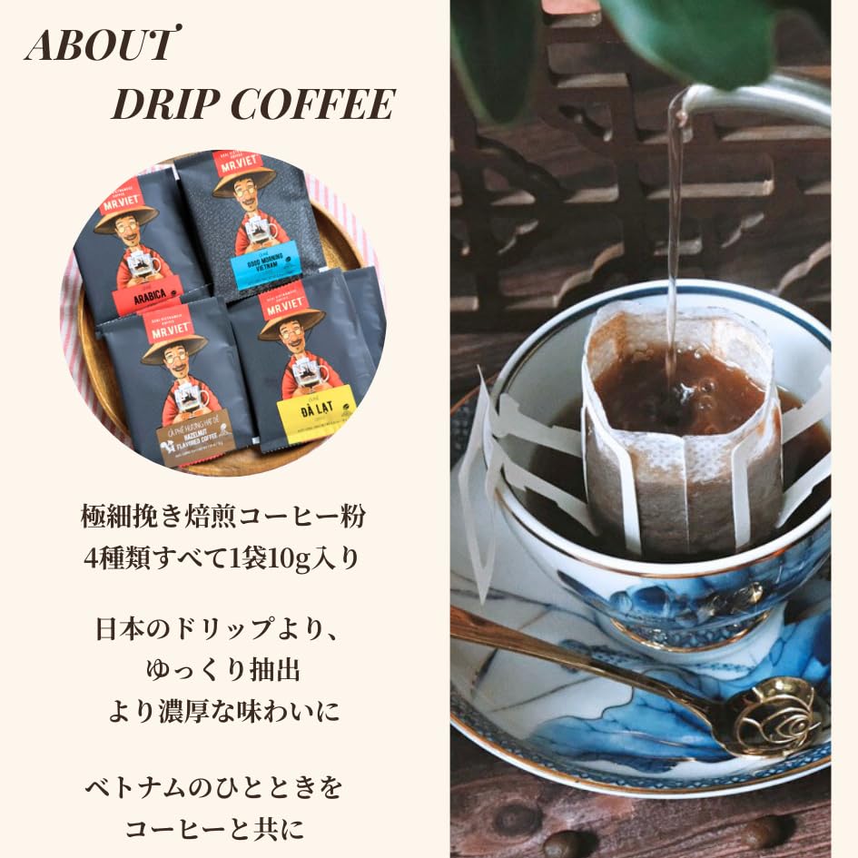 Amazon.co.jp: 【MR.VIET ミスターベト】ベトナム コーヒー ドリップ