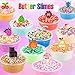 15 Pack Scented Butter Slime Kit-Super Soft and Non-Sticky, Party Favor for Kids Girls Boys, Kids Art Craft,12 Slime Charms,DIY Putty Sludge Toy