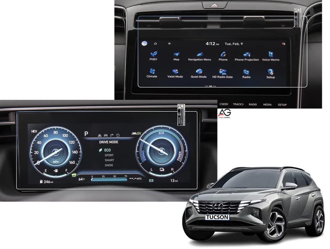TUCSON 2022 Front & Speedometer Display Screen Protector. (With Installation Kit) (Pack Of 1) (B0BN25V9ZY) Amazon Price History, Amazon Price Tracker