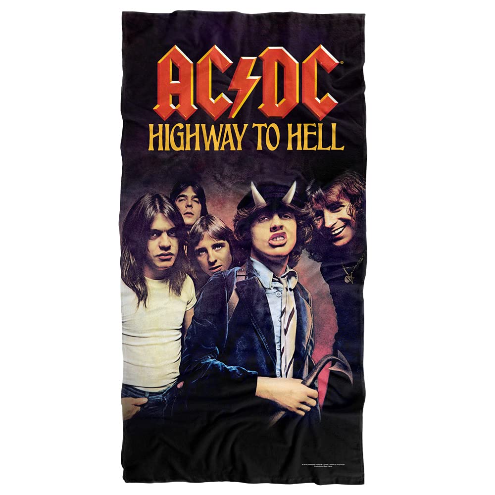 Trevco ACDC Highway Officially Licensed Beach Towel 30