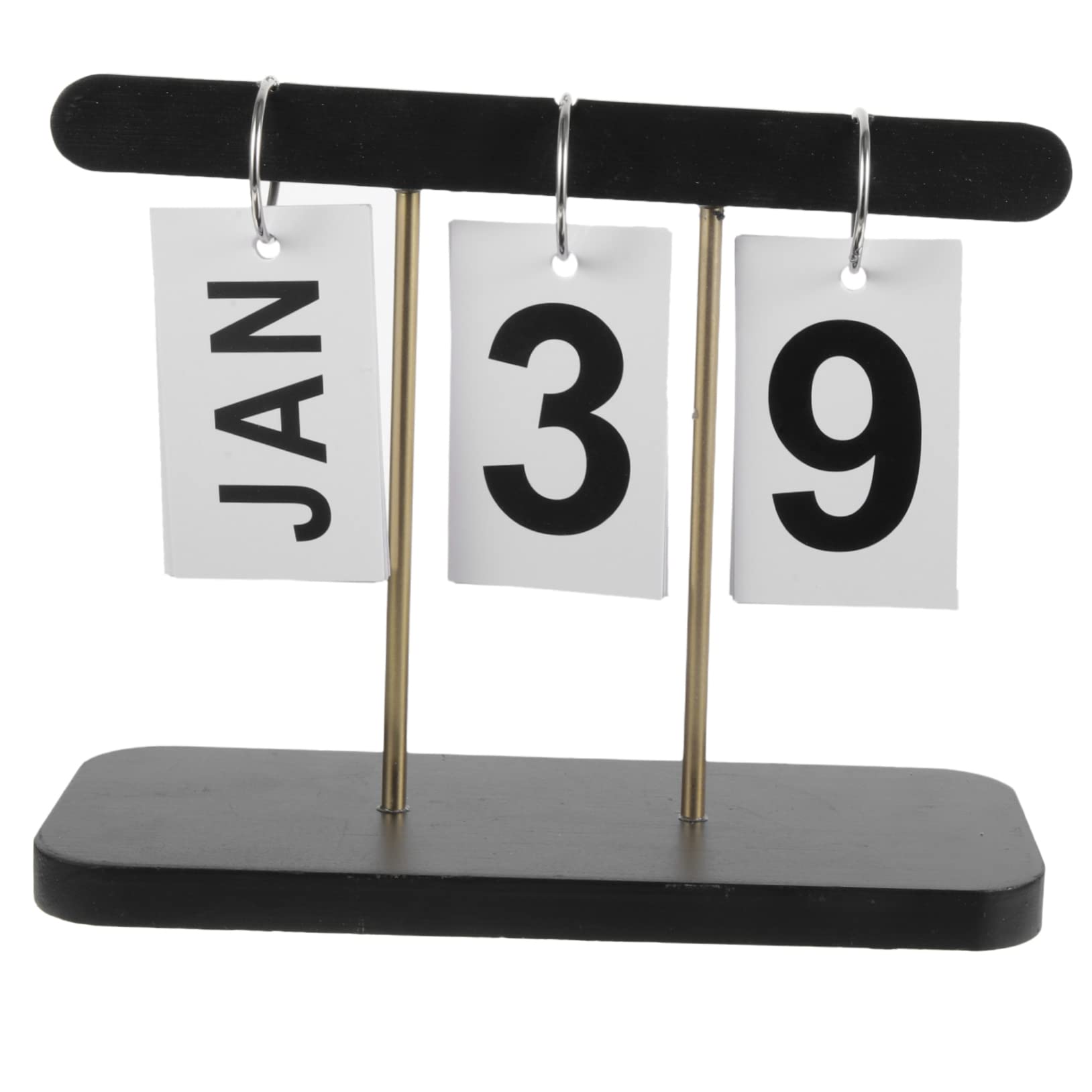 SEWACC 5stücke Rustikaler Tischkalender Mit - Perpetueller Kalender Für Schreibtischdekoration Und Stilvolle Raumgestaltung Für Zuhause Und Büro