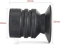 Vista 3 de ohhunt Extensor de ocular de goma para protector de ojos de retroceso