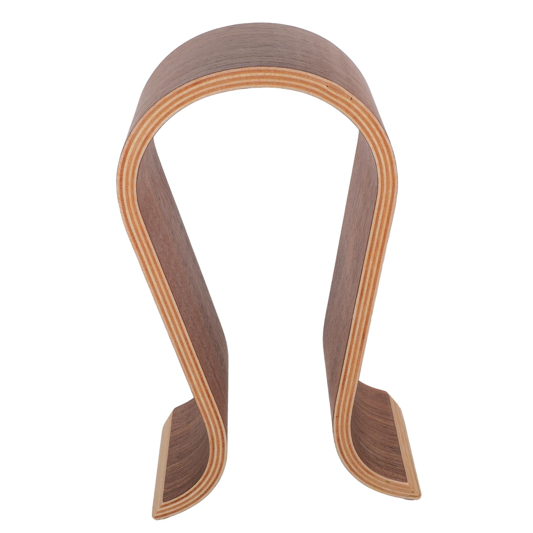 Soporte De Auriculares De Madera Natural Diseño u Estante para Auriculares para y Escuela Ahorrar y Organiza Escritorio