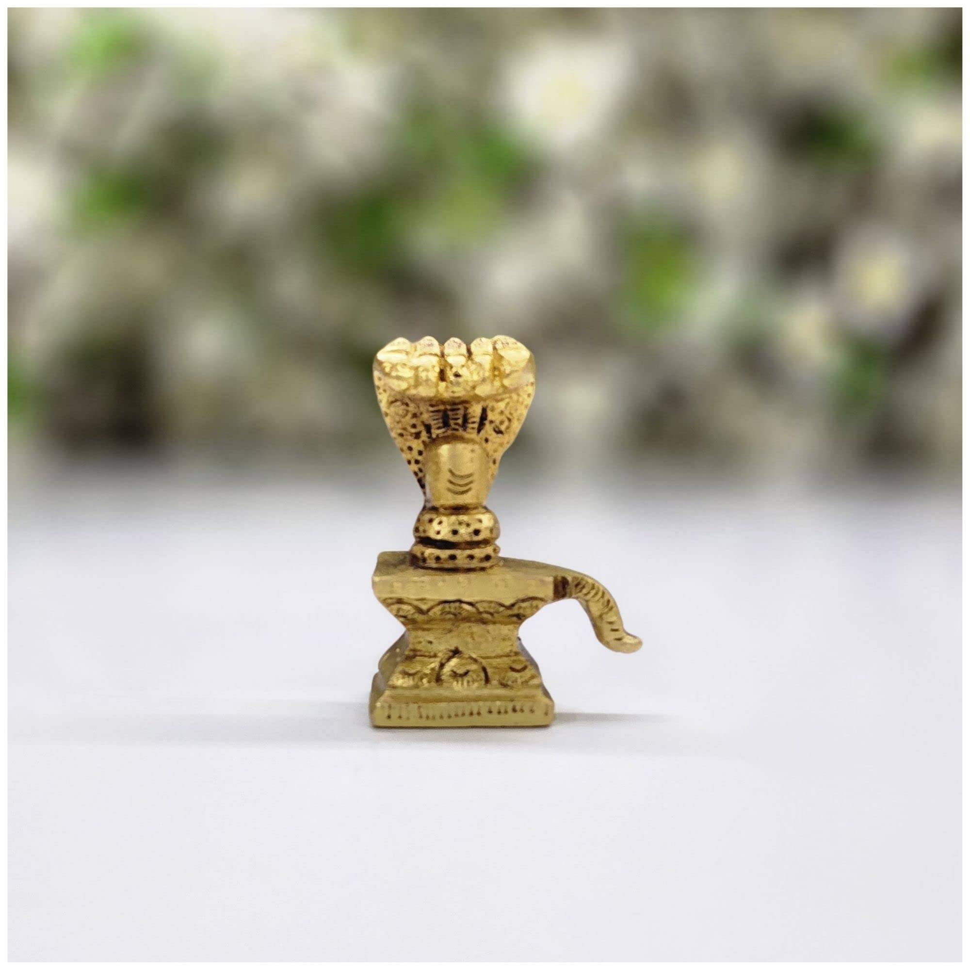 Buy AtoZ India Cart Shivling with Sheshnag Statue Lord Shiva Statue