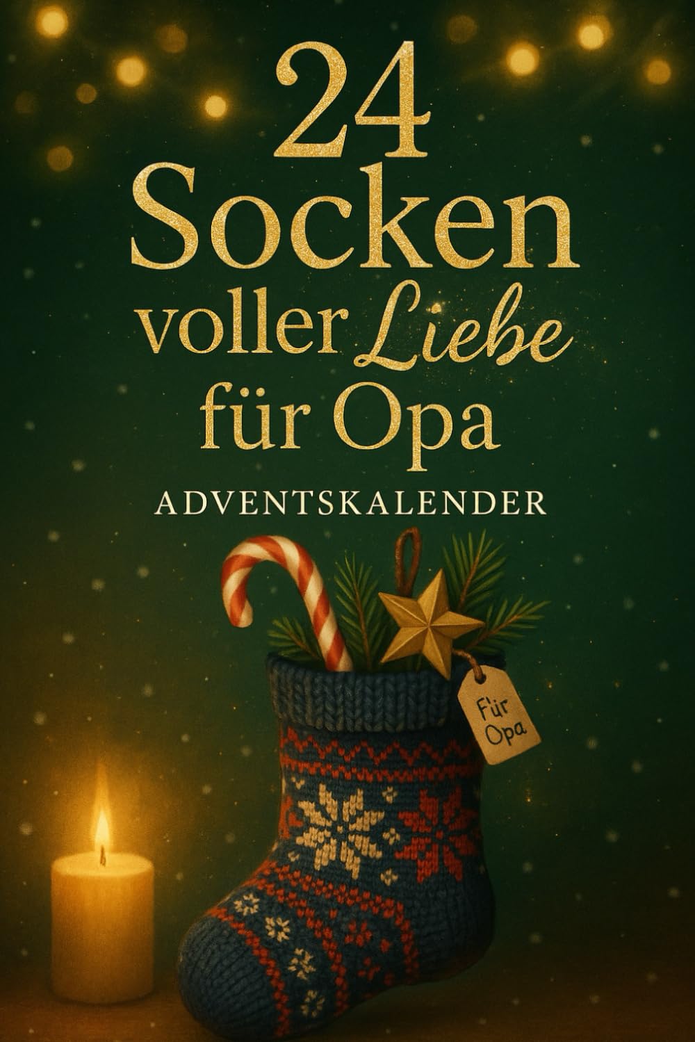 24 Socken voller Liebe für Opa – Adventskalender: Ein liebevoller Mitmach-Adventskalender zum Ausfüllen, Schreiben & Zeichnen – 24 herzerwärmende ... als besonderes Weihnachtsgeschenk für Opa