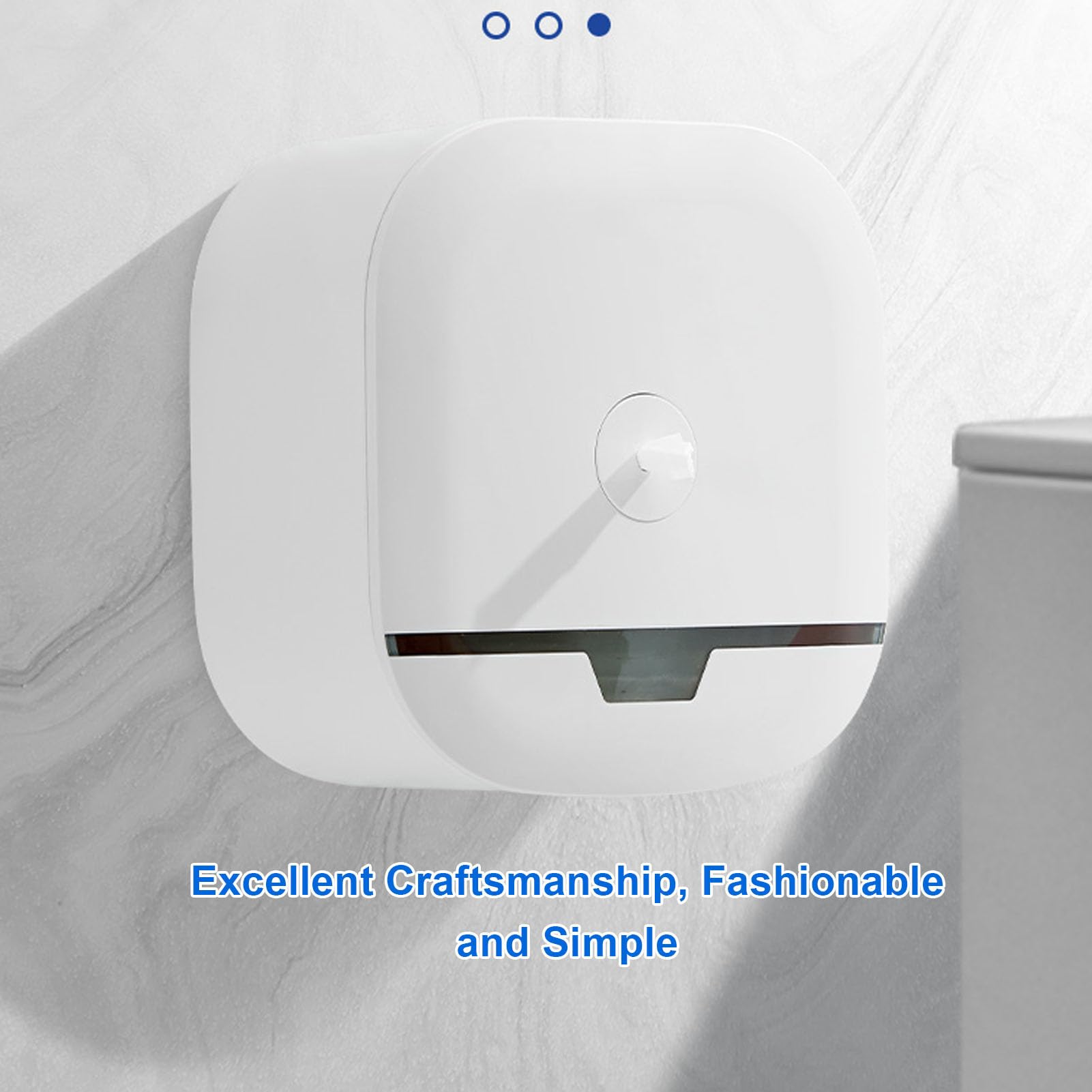 Dispensador de Toallas de Papel Montaje en Pared con Cerradura Inoxidable Gran Capacidad Soporte para Toallas de Papel de Mano para baño Cocina Oficina Lugares públicos Áreas de