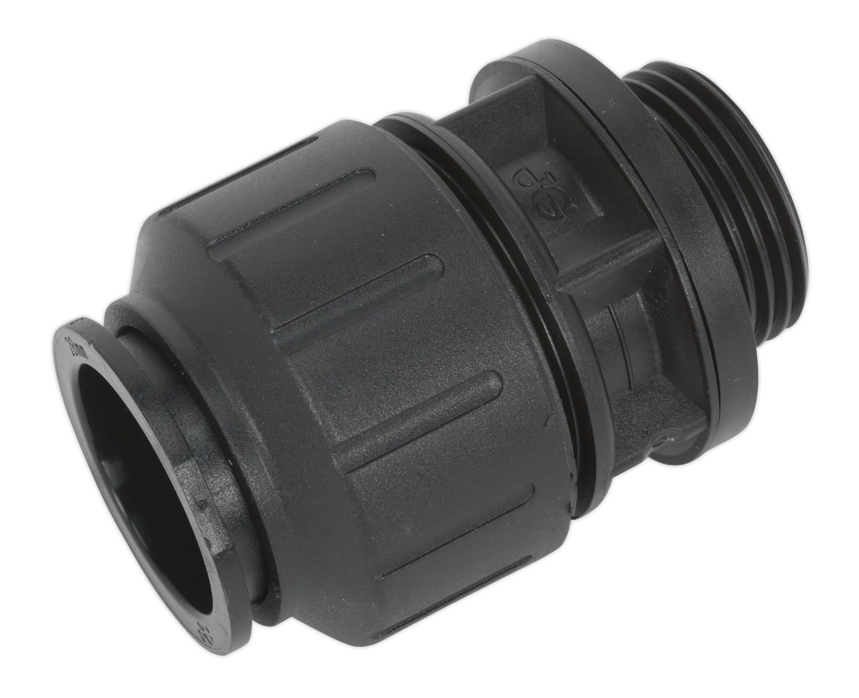 Sealey CAS28SA 28mm Straight Adaptor 1"BSP - Pack of 2