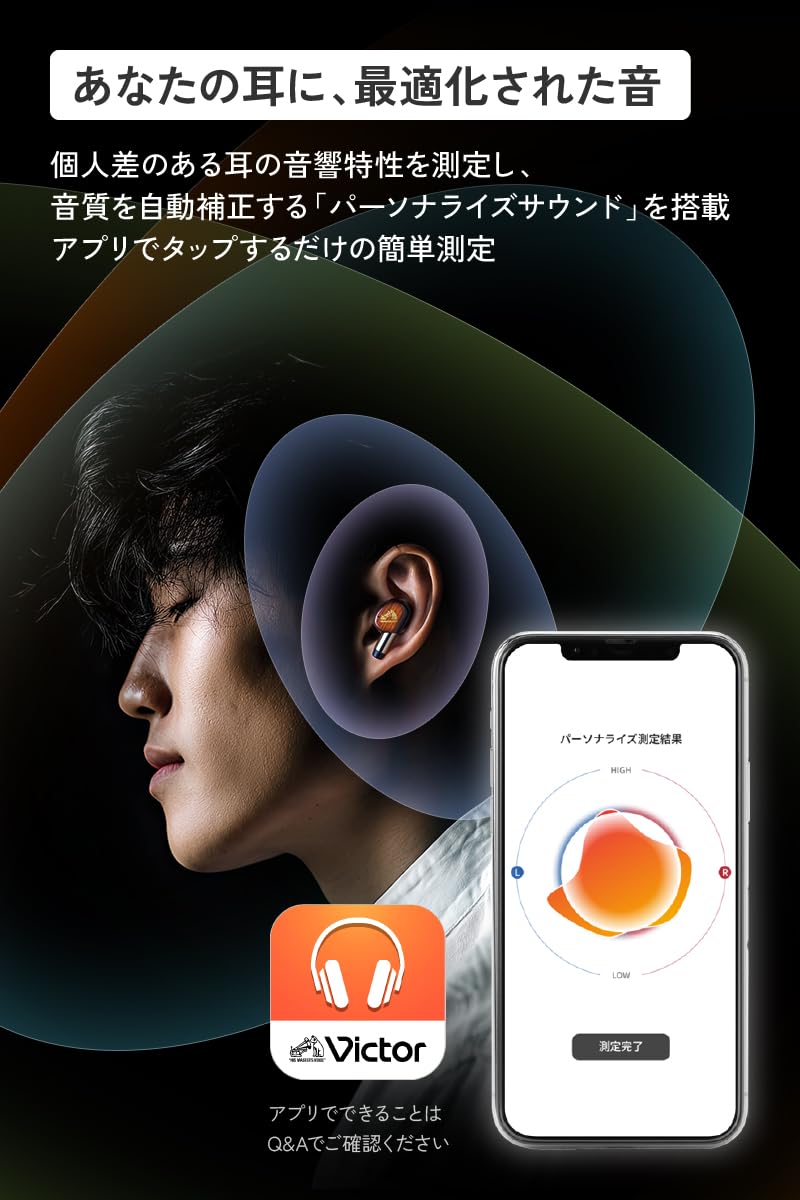 Jvc Kenwood Victor Wood Master Earphone In-Ear With Microphone