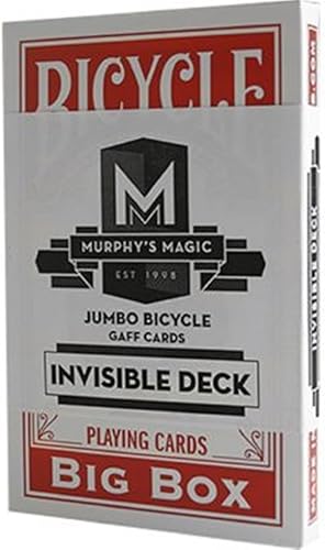 Bicicleta de cubierta invisible Jumbo (rojo)