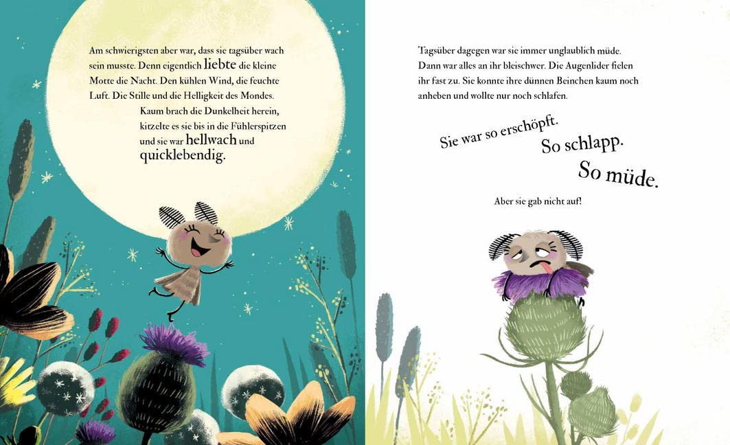 Die kleine Motte, die davon träumte, anders zu sein: Vorlesebuch für Kinder ab 4