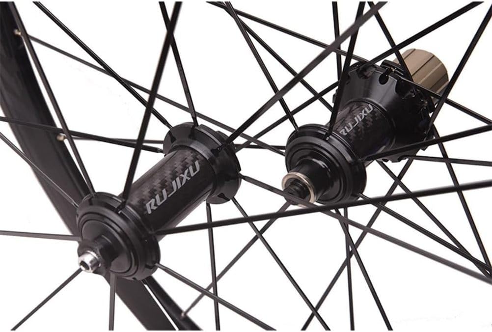 Set di ruote per bici da strada 700c, in lega di alluminio leggera, cerchi a doppia parete, fori 1621, cuscinetti di precisione, mozzi a sgancio rapido per cassette a 8-11 velocità, anteriore e