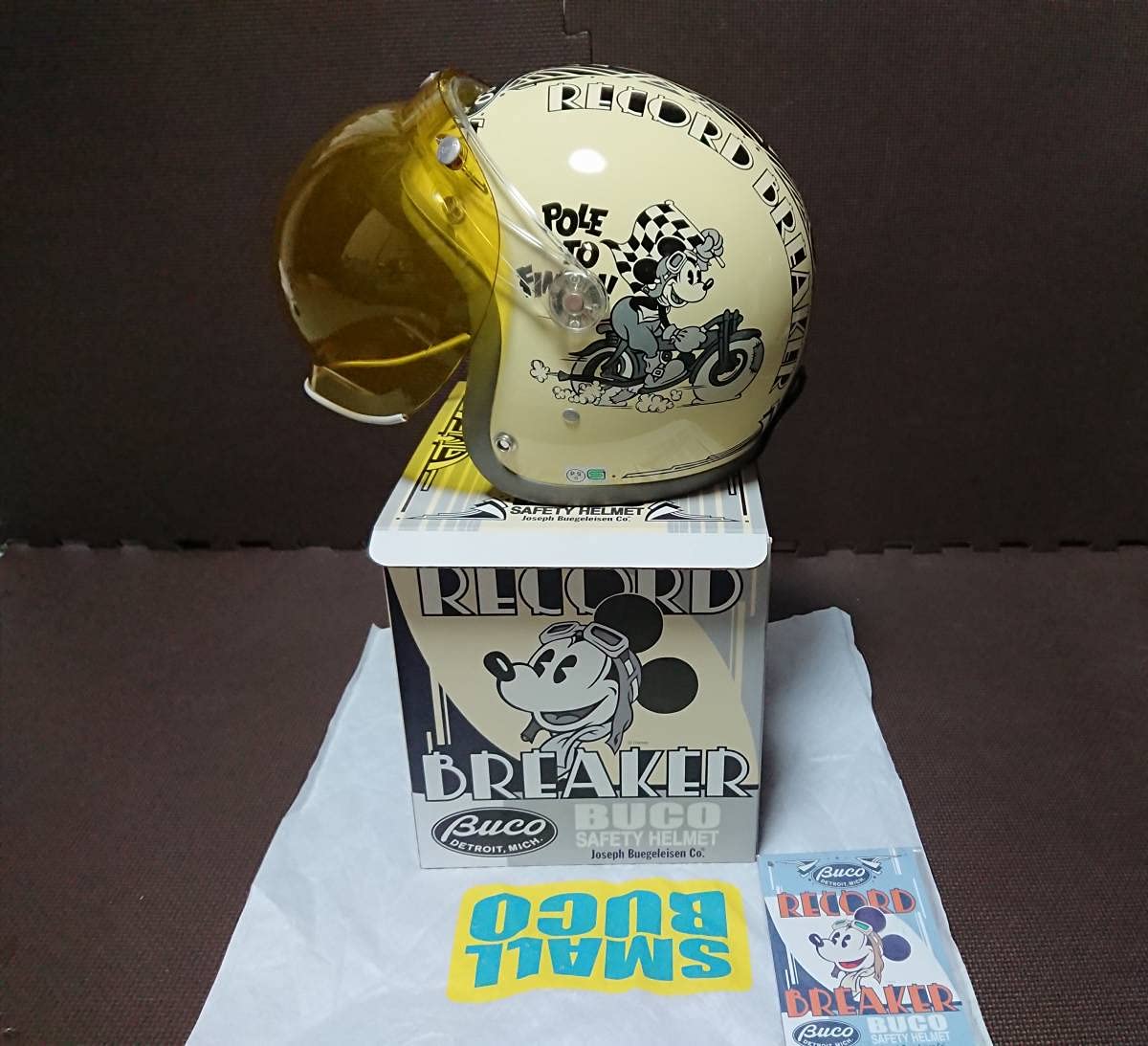 Amazon.co.jp: ブコ BUCO ミッキー ヘルメット RACER レーサー BUCO 
