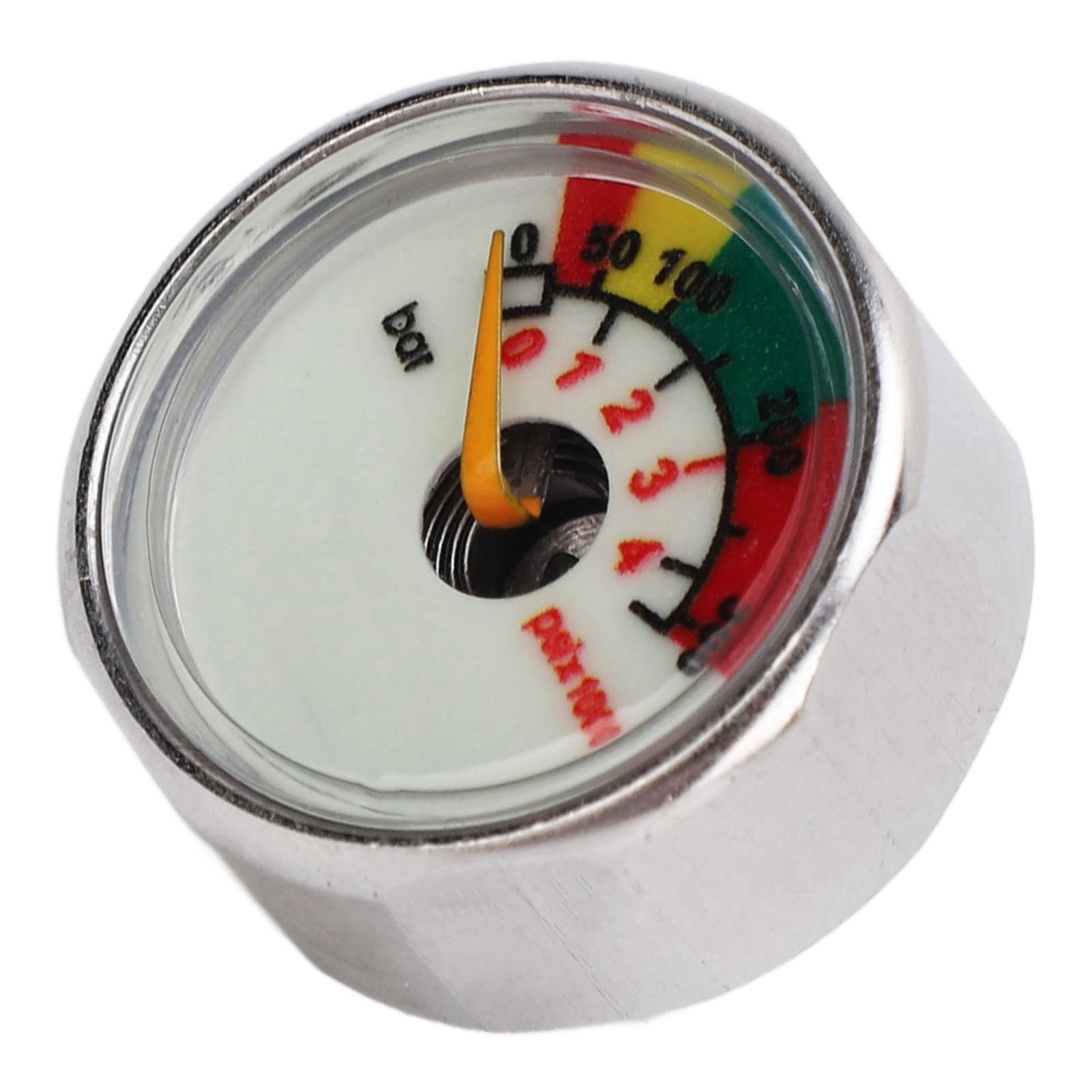 Manometro per Bombola di Gas per Immersione Manometro per Bombola di in Acciaio Inossidabile per Immersione Bagliore Al Buio Profondità Impermeabile di 30 M Display Accurato