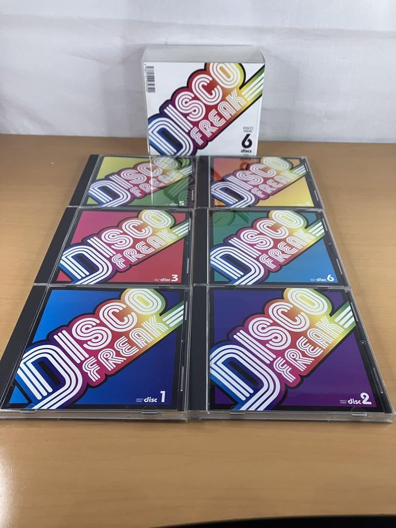 FREAK DISCO CD : 6枚組 ディスコ ディスコ・フリーク 収納ボックス