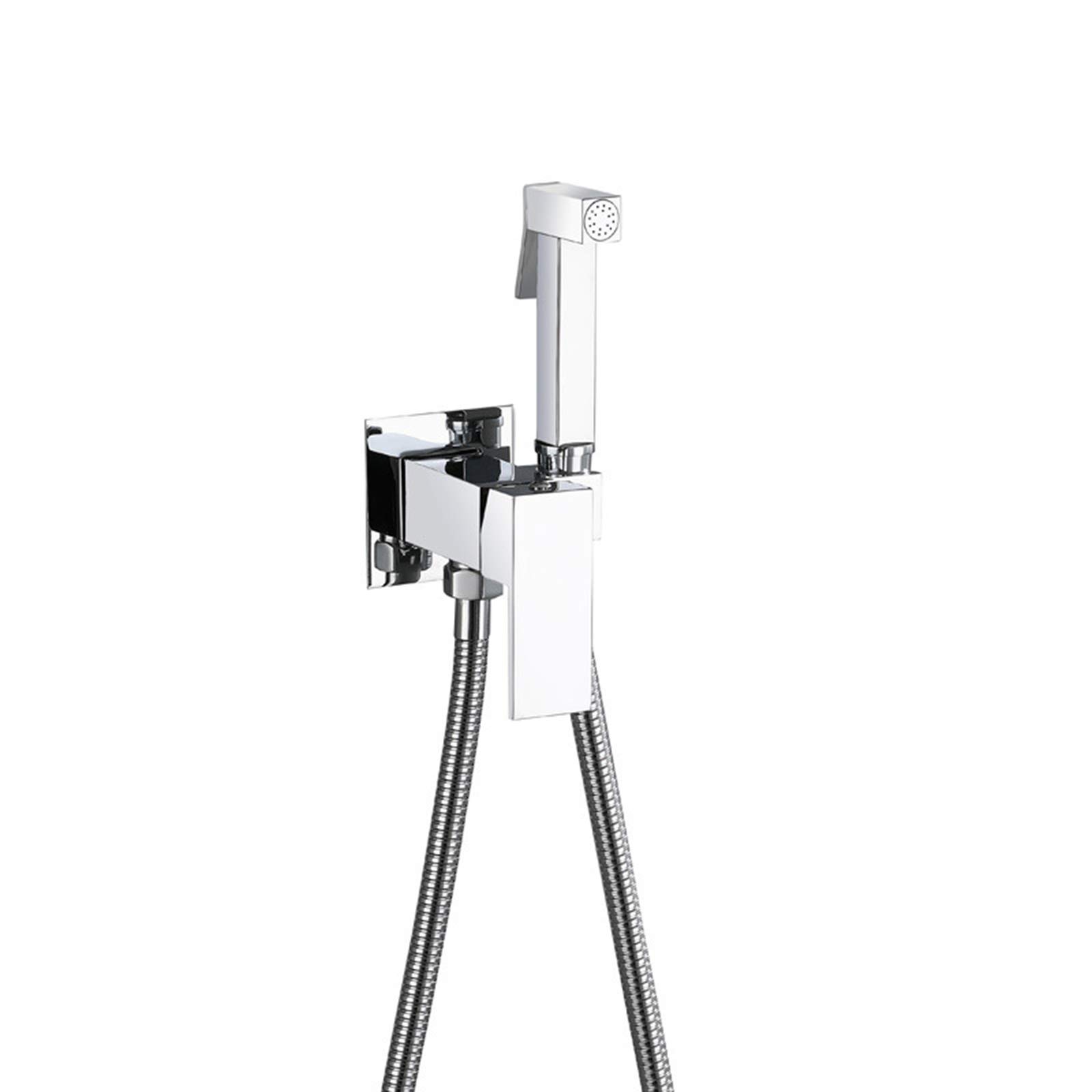 Robinet de nettoyage de toilettes mural pour une salle de bain moderne et propre