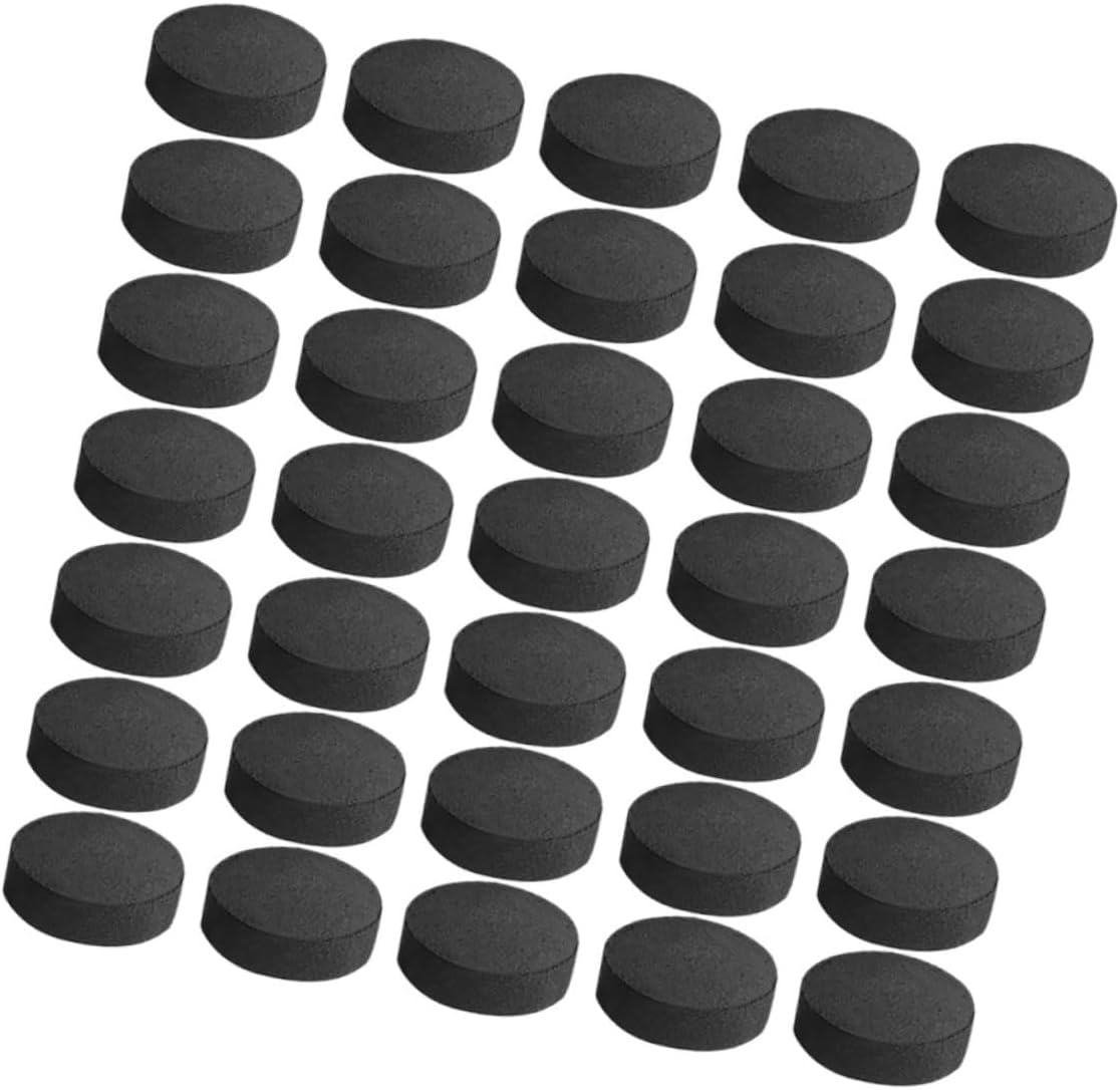 VICASKY Quick Light Fire Charcoal Tablets for Outdoor BBQ Camping Home Use 70pcs Easy Light Charcoal for Grill and Fireplace Smokeless