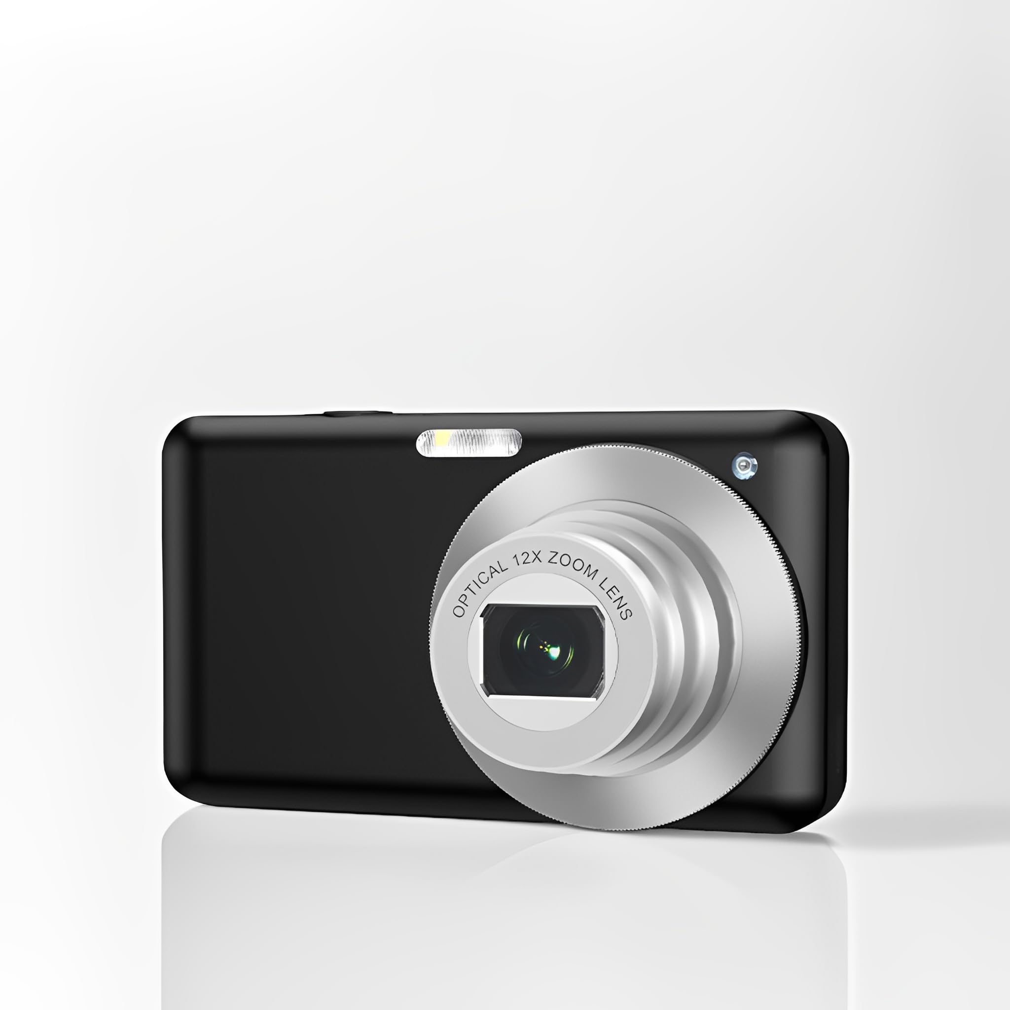 VBESTLIFE Camera Digitale 4K, Telecamera Vlogging AutoFocus WiFi 64MP, Zoom Ottico 10x e Zoom Digitale 2x, Schermo da 3 Pollici, Fotocamera Shoot Point Compact (BLACK)