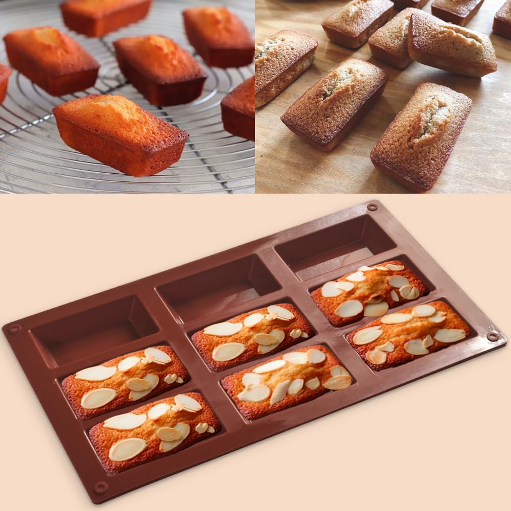 Amazon.com: ionEgg 9 Cavities Trapezoid Blocks Silicone Mold, Food