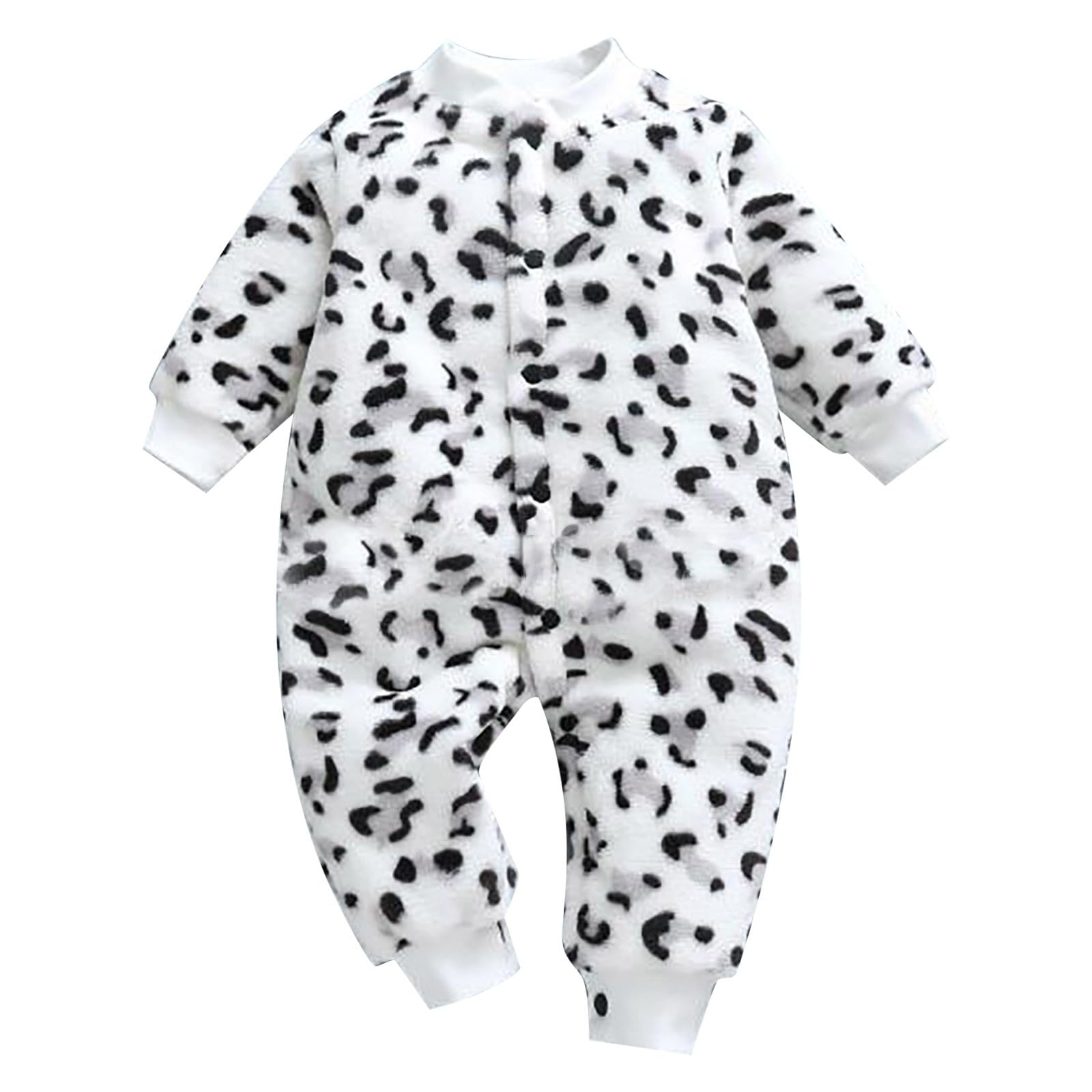 CokbyavlaBaby Fall Winter Outfit,Warm Baby Boy Pjs 0-3 Months 18 Month onepiece Girls Baby Bunny Costume Little Birthday Outfit Toddler Halloween Pumpkin Pajamas Girls F