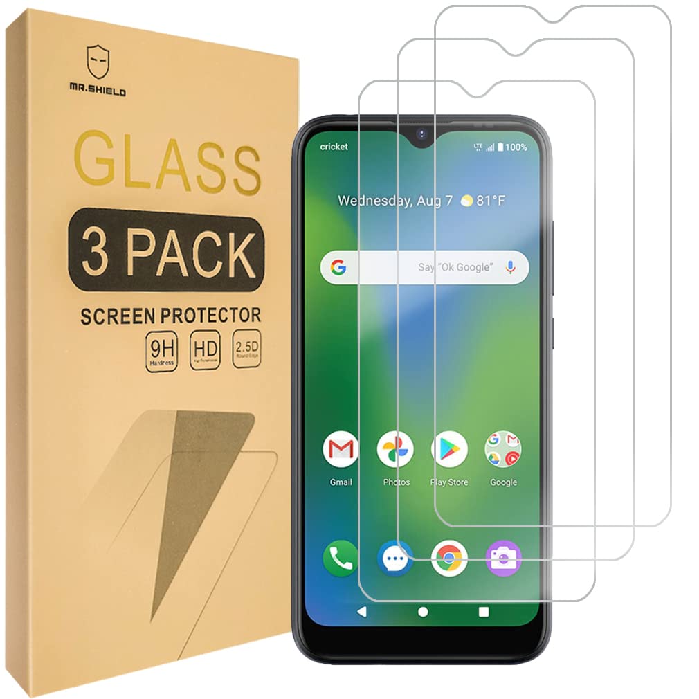 Mr.Shield 3-Pack Tempered Glass Screen Protector For AT&T Maestro Plus