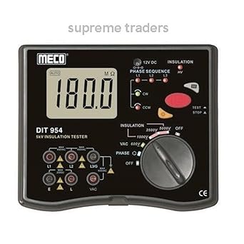 Meco Lcd Display Digital Insulation Tester