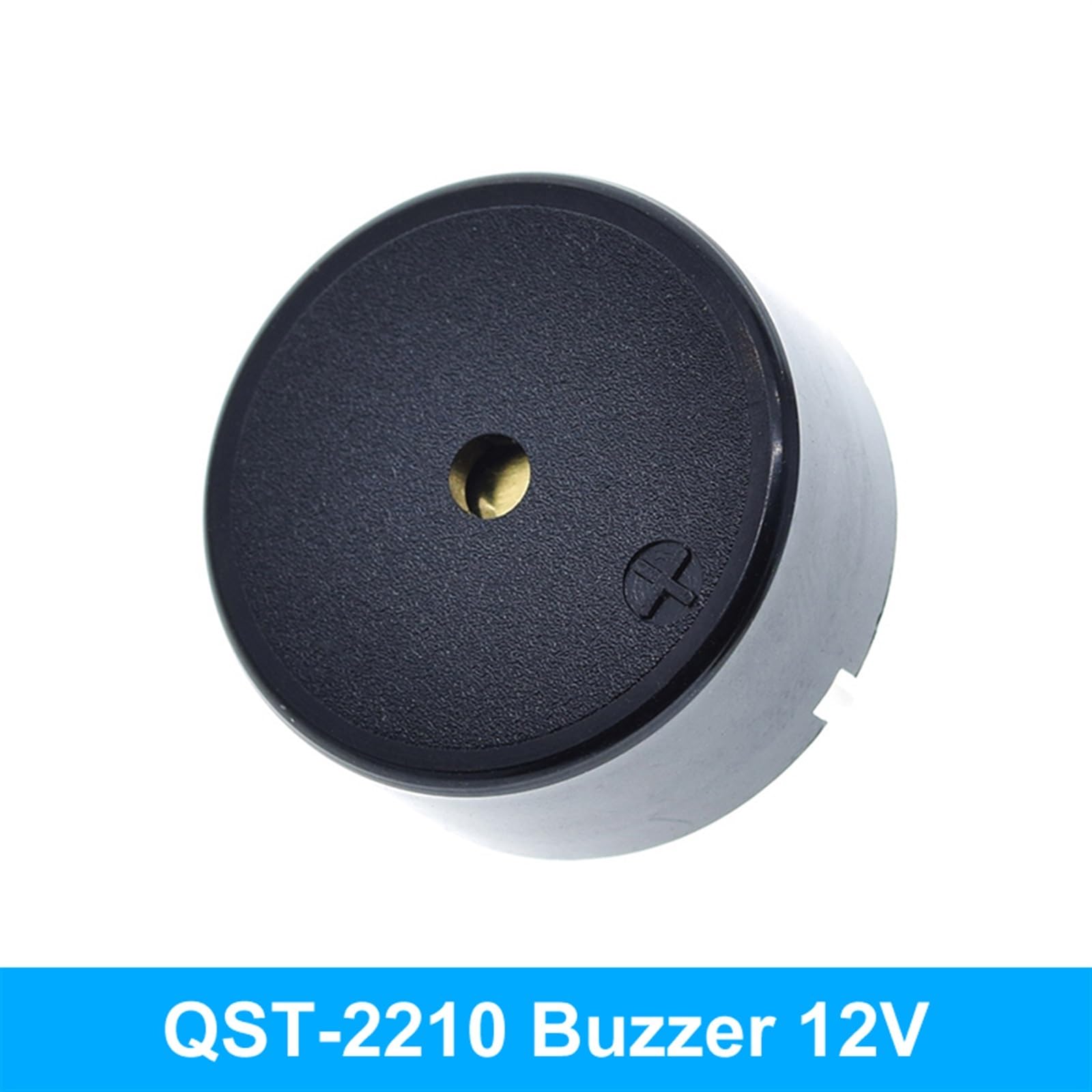 1/5PCS QST-2210 Environmental Friendly 12V Piezoelectric Buzzer 22 * 7 Passive Alarm Buzzer(1pcs)