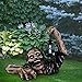 Produktbild Zombie Crawling Out of Grave Led Lantern - Zombie Holding Lantern Solar Powered Garden Light Lamp,Lantern Zombie Halloween Ornaments,Walking Dead Statue for Outdoor Garden