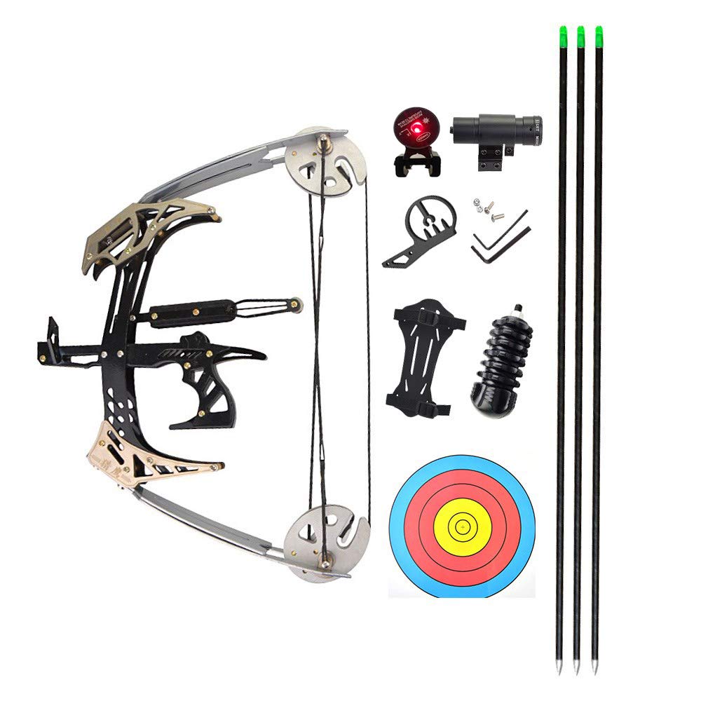 Amazon.co.jp: SHARROW 36cm超ミニコンパウンドボウ 25LBS複合弓