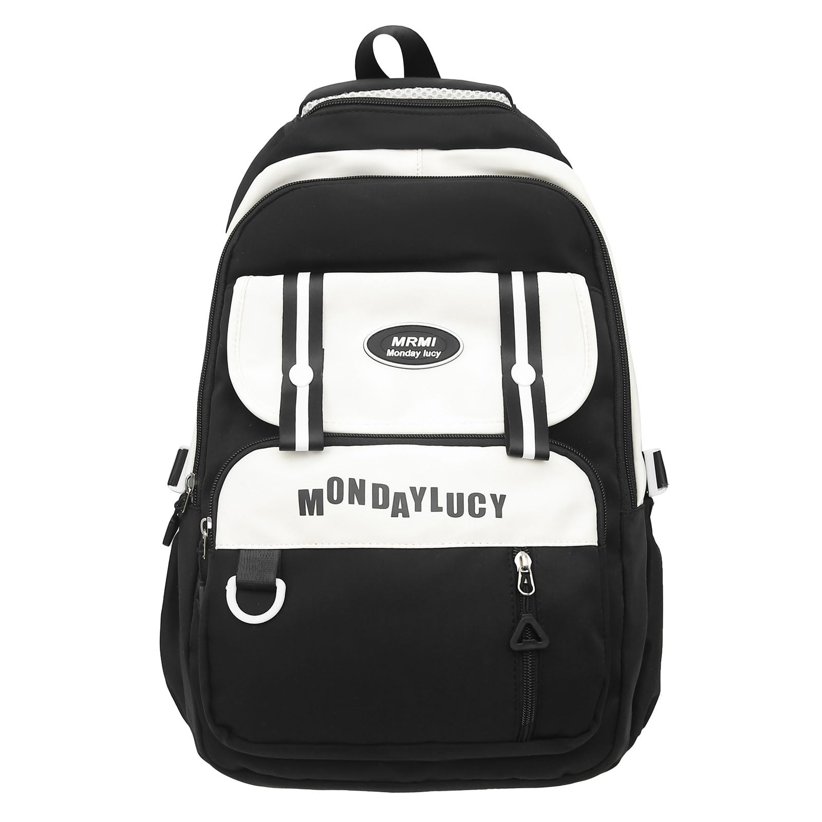Trendiger Schulranzen Freizeitrucksack mit verstellbarem Riemen, einzigartiger Teenager Rucksack mit großer Kapazität für Schüler, lässiger Reiserucksack