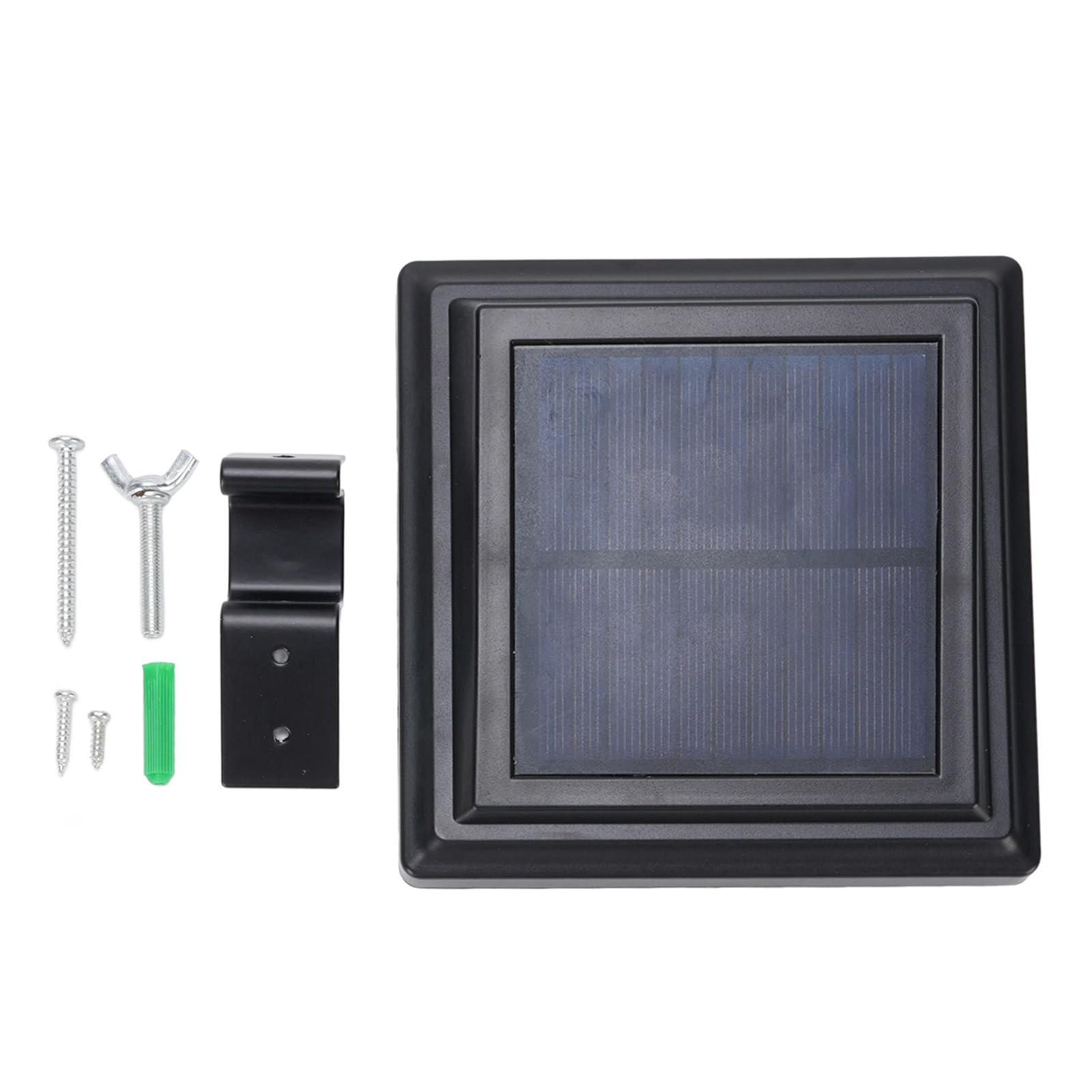 Lekko Rynkowe Zasilane Słonecznym, LED Solar Ryan Light White Brightness White Light IP65 Down Dusk do świtu na Ogrodzenie