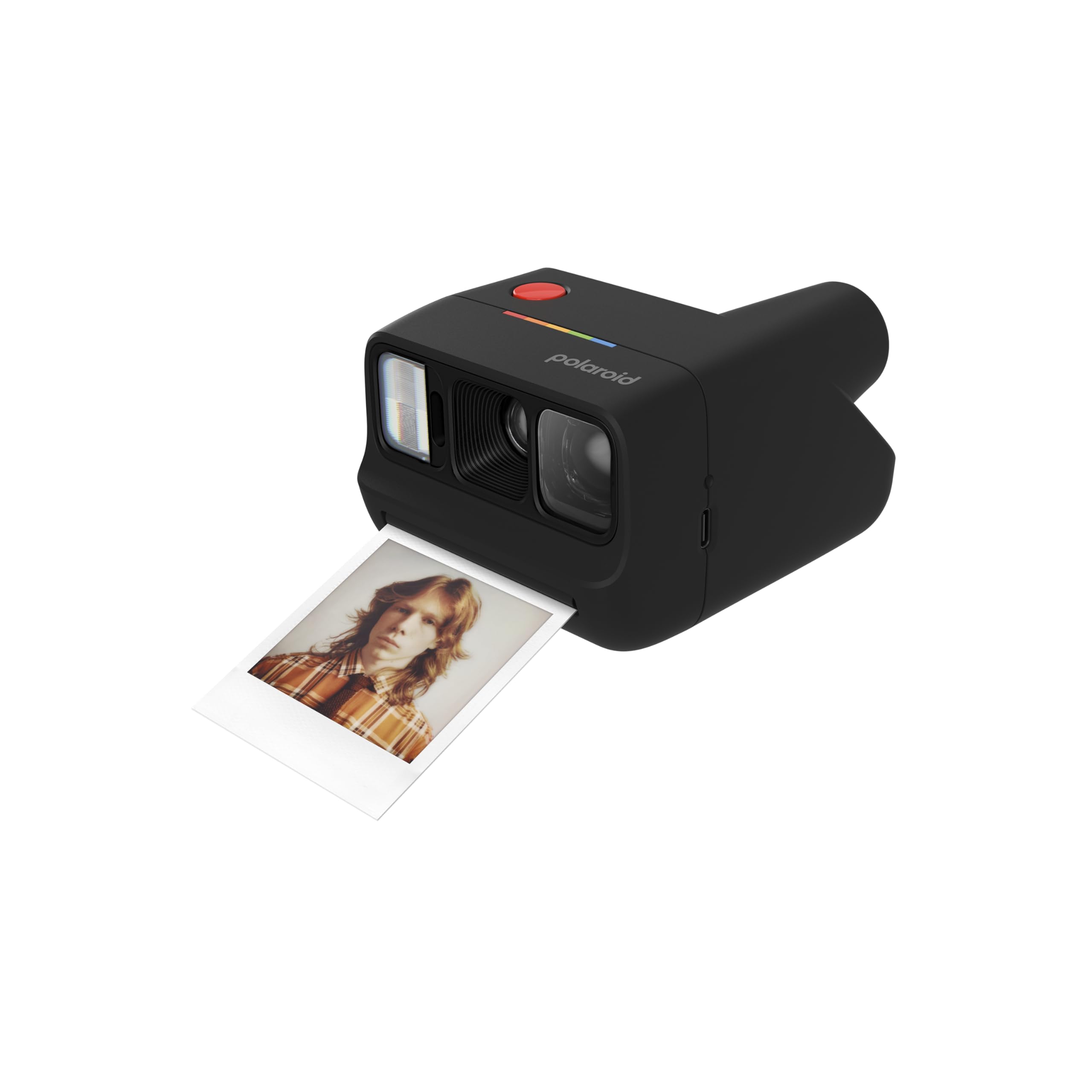 Polaroid Go Gen 3 Sofortbildkamera Schwarz + Go Farbfilm 16 Fotos Bundle