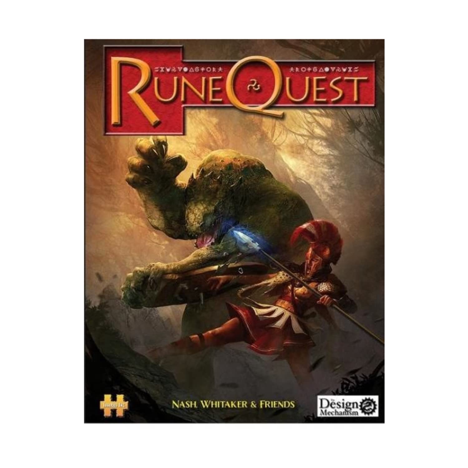 Runequest – Jeu De Rôle Fantastique Complet (boîte Avec Livre Et Aides) – Oriflam