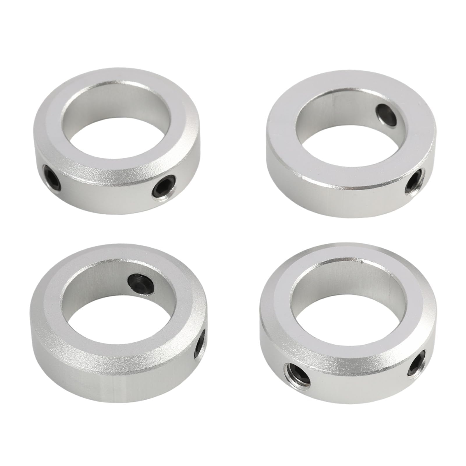 4 Pezzi Anello di Arresto, Larghezza 20 mm, Anello di Bloccaggio per Albero, Fine Corsa per Ruota, Carriola, Trasmissione, Utensili CNC (Albero 20 mm Foro 32 mm Ø Est 10 mm)