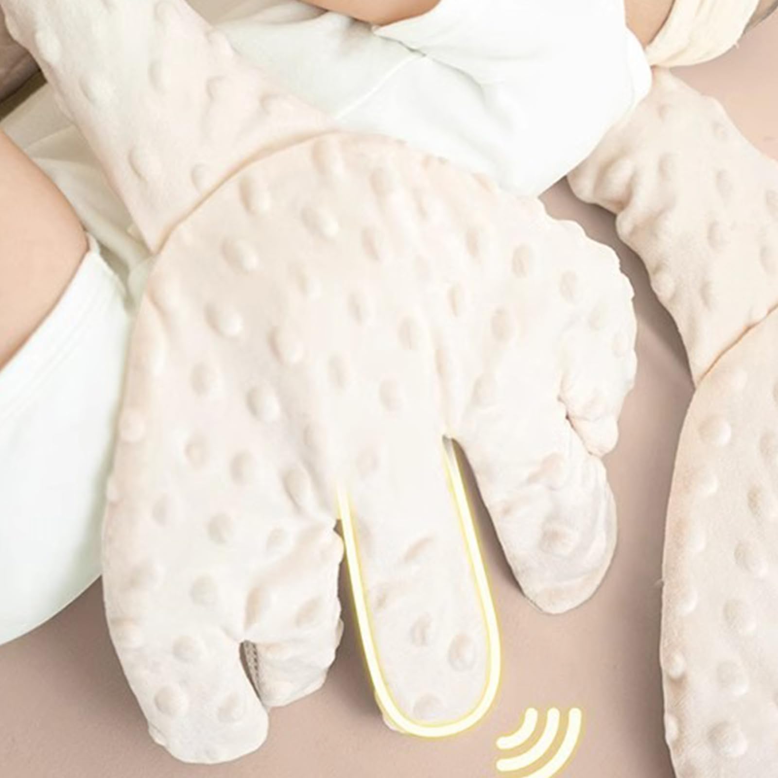 Soothing Toothing-Kissenkissen, Beruhigendes Werkzeug | Bewegungskissen, Beruhigende Kindergartendekoration, Interaktiver Krippenkissen Zur Entspannung, Kinderschachtel, Sanfte Schlafenszeit