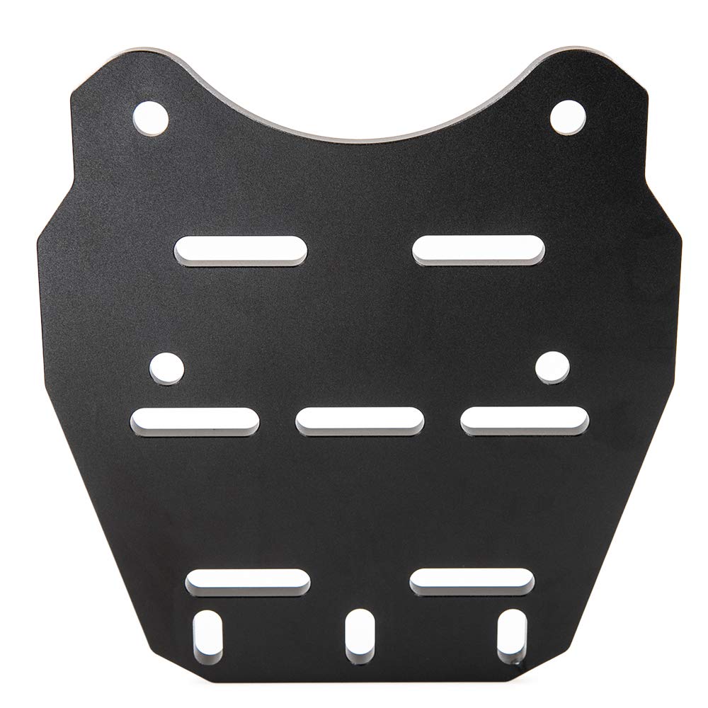 Porte-Bagages arrière pour moto Porte-bagages pour moto en alliage d'aluminium CNC Support de porte-bagages PCX 125 150 2014 2019 (Noir)